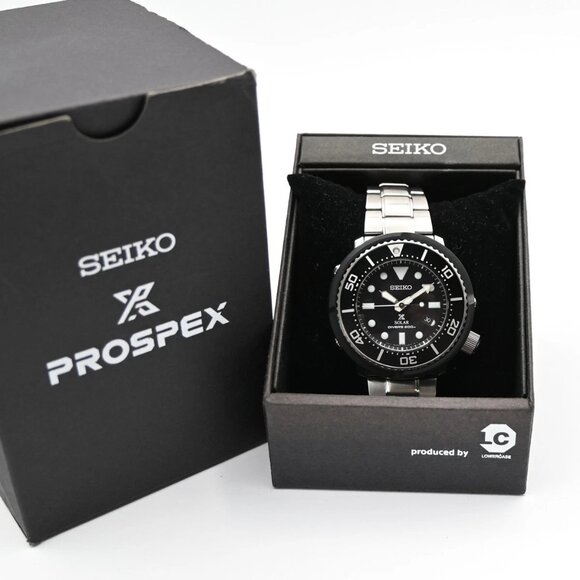 Near Mint SEIKO Prospex SBDN021 Solar Diver’s 200m Watch 42mm Quartz SS 33LC572 - Picture 1 of 14
